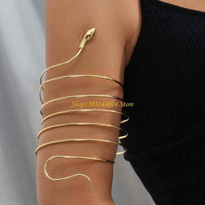 Body Jewellery - N5KE Snake Upper Arm Bracelet Cuff