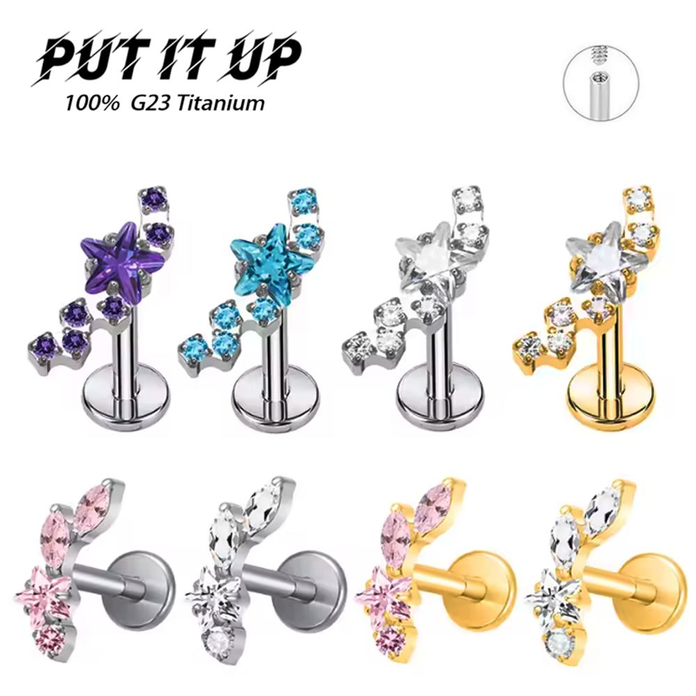 Body Jewellery - Putitup Official F136 Titanium Alloy Classic