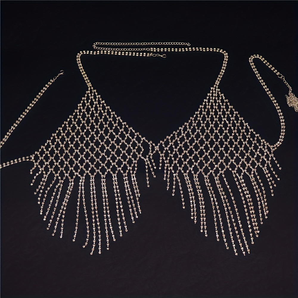 Luxury 2024 New Bra Chain Tass - Body Jewelry Top บทวิจารณ์และราคา