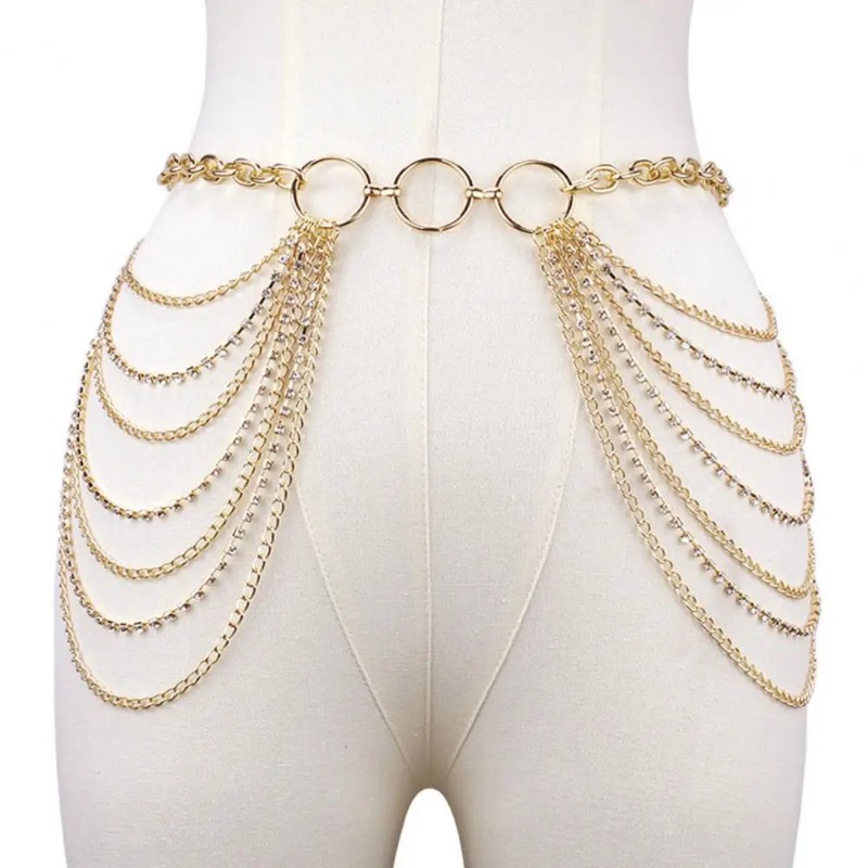 Waist Chain Jewelry Adjustable - Body Jewelry Harness บทวิจารณ์และราคา