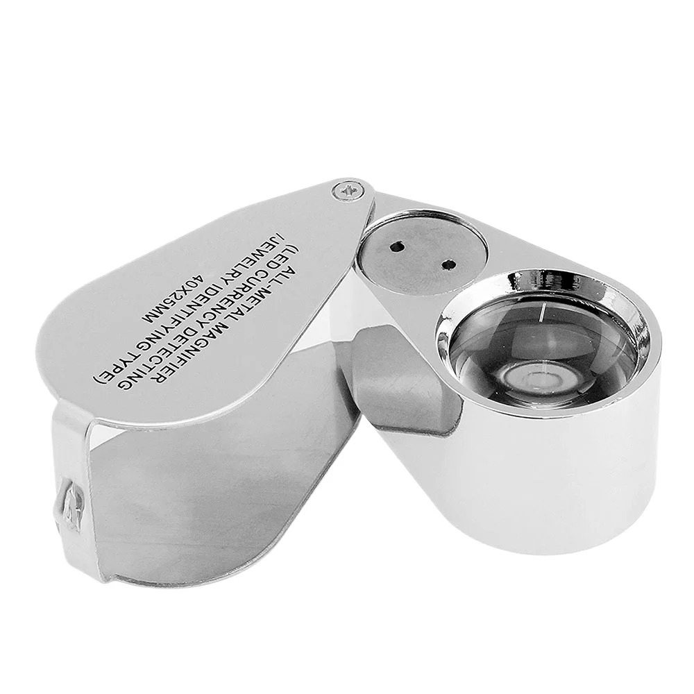40X Illuminated Jeweler Loupe  - Body Jewelry Repair บทวิจารณ์และราคา