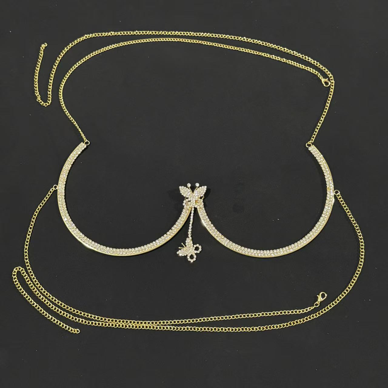 New curved full diamond butter - Body Jewelry Diamond บทวิจารณ์และราคา