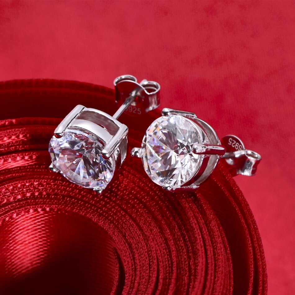 0.5-2 Carat 8.0mm D Color Mois - Body Jewelry Diamond บทวิจารณ์และราคา