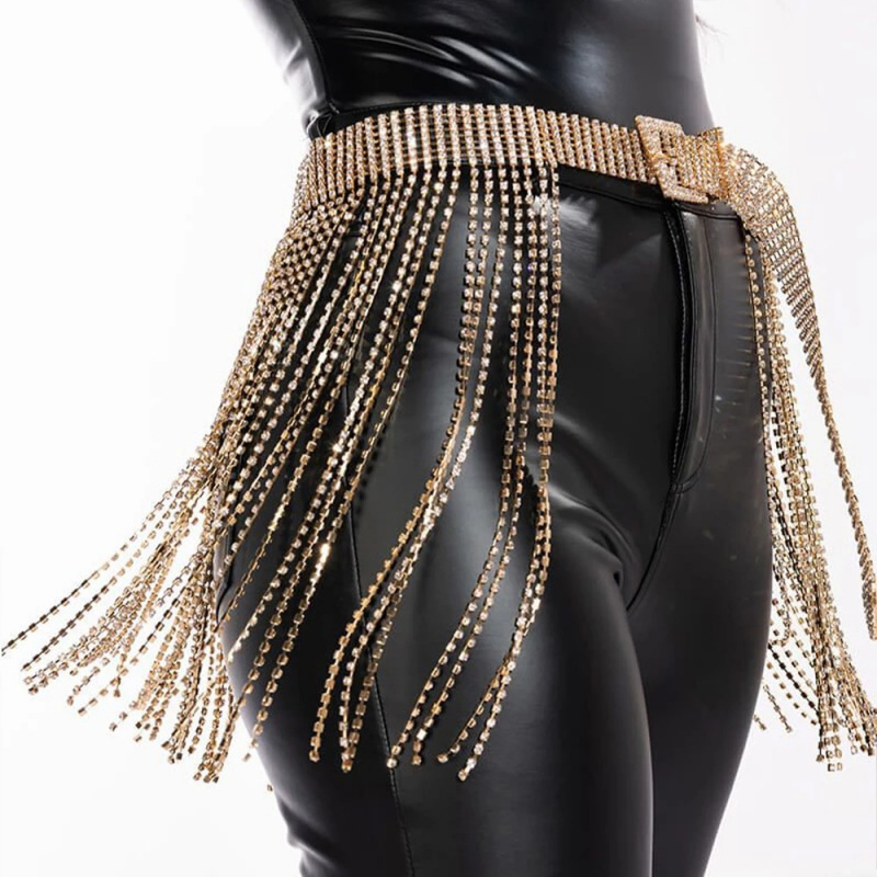 Body Chain Cross-border New Rh - Body Jewelry Diamond บทวิจารณ์และราคา