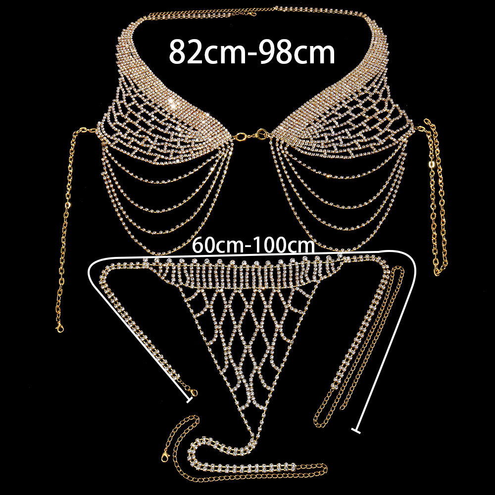 Stonefans Tassel Underwear Rhi - Body Jewelry Harness บทวิจารณ์และราคา