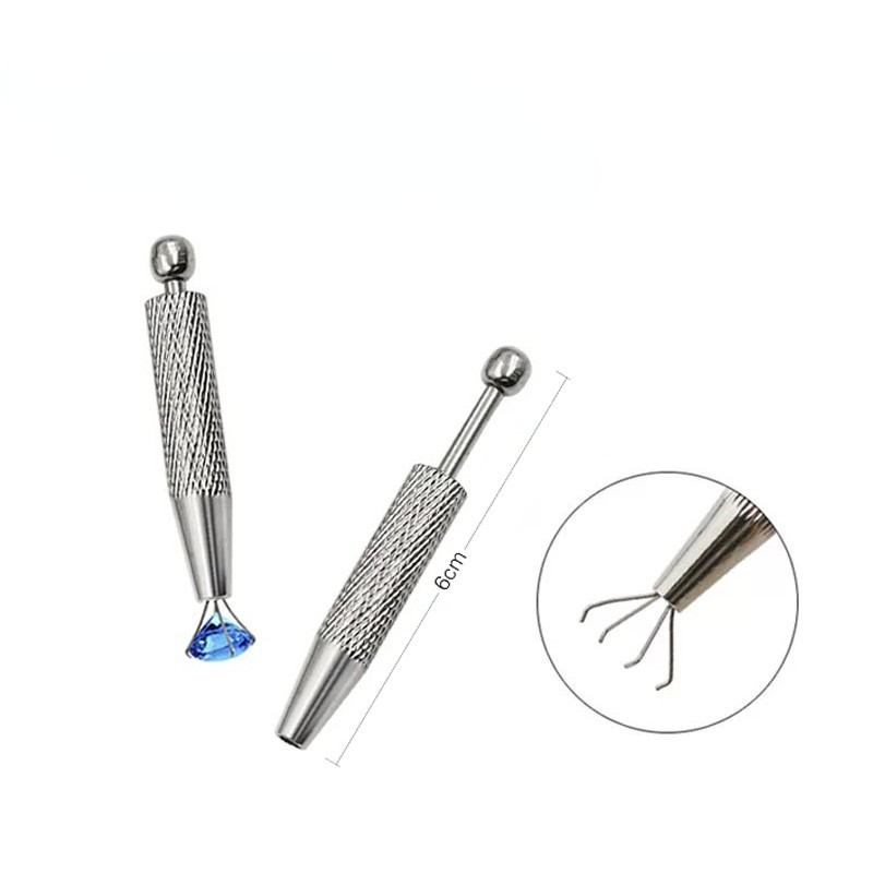 Mini 4 Claws Jewelry Beads Twe - Body Jewelry Diamond บทวิจารณ์และราคา