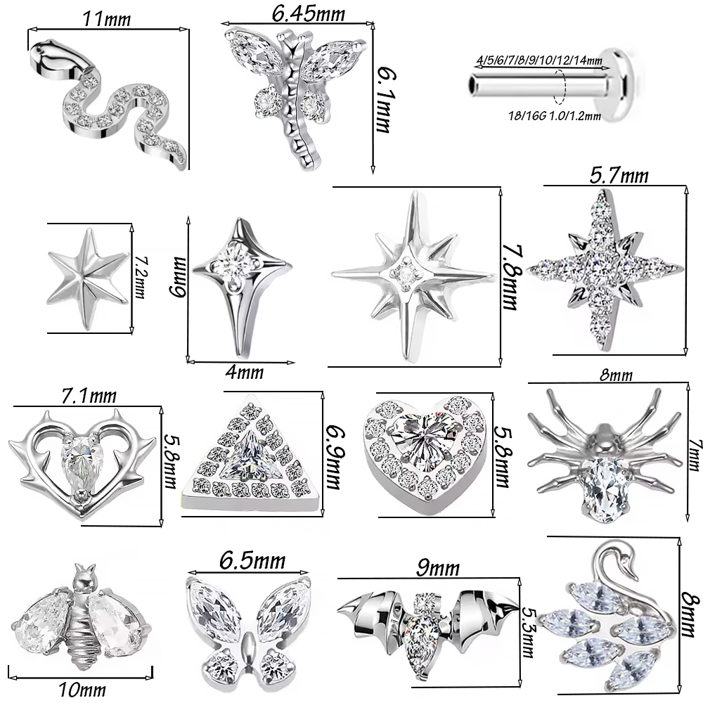 PUTITUP F136 Titanium Trendy N - Body Jewellery บทวิจารณ์และราคา