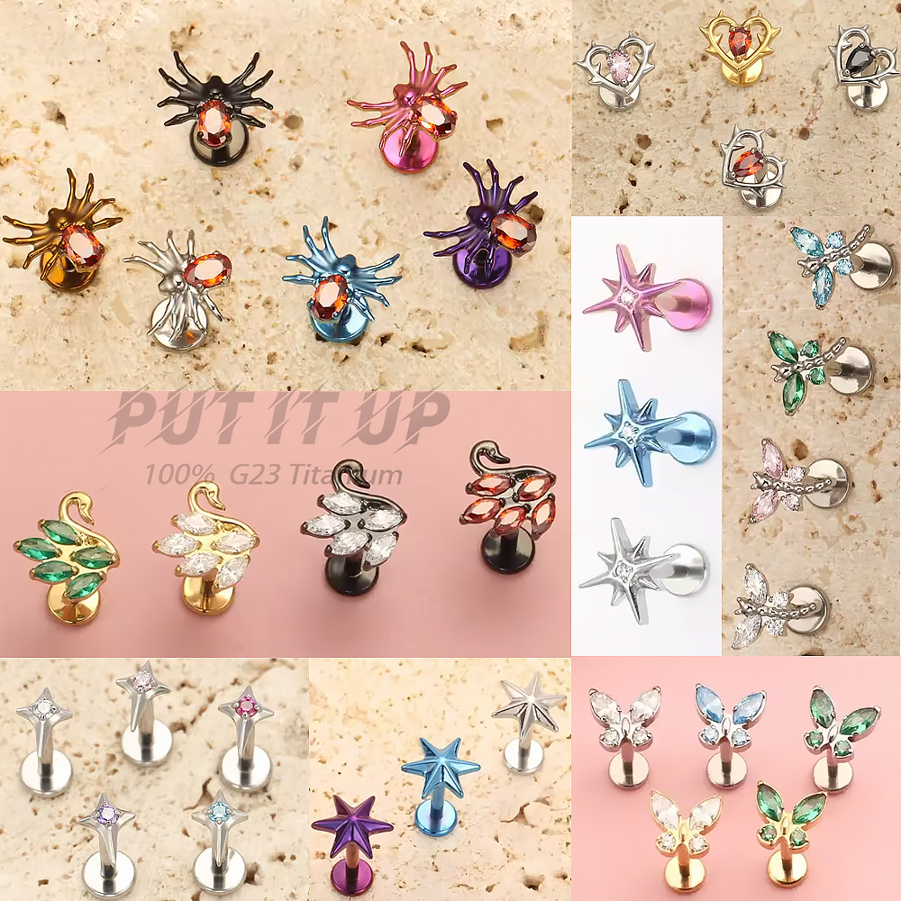PUTITUP F136 Titanium Trendy N - Body Jewellery บทวิจารณ์และราคา