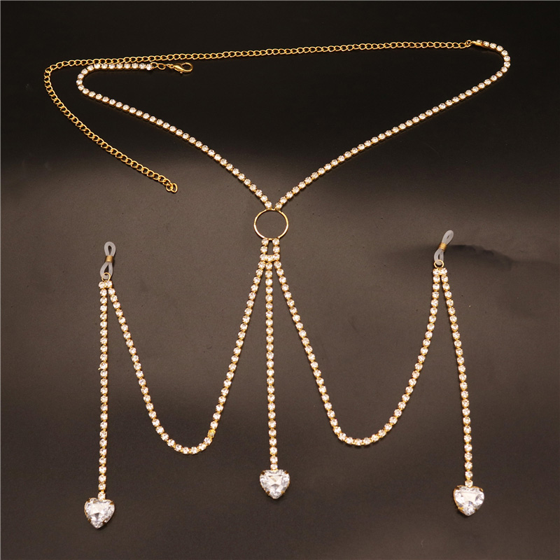 2023 New Fashion White Heart N - Body Jewelry Harness บทวิจารณ์และราคา