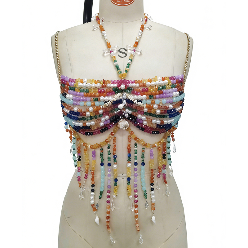 Handmade Boho Style Festival B - Body Jewelry Top บทวิจารณ์และราคา