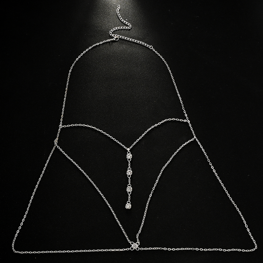 Stonefasn Pendant Chest Chain  - Body Jewellery บทวิจารณ์และราคา