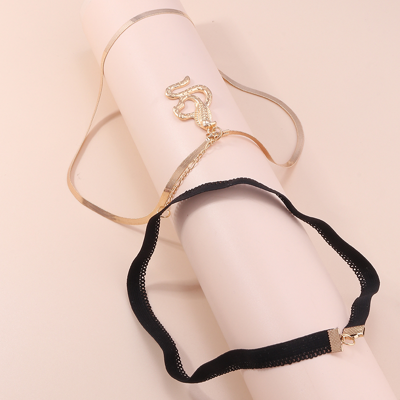 Aihua Bohemian Gold Color Leg  - Body Jewelry Harness บทวิจารณ์และราคา