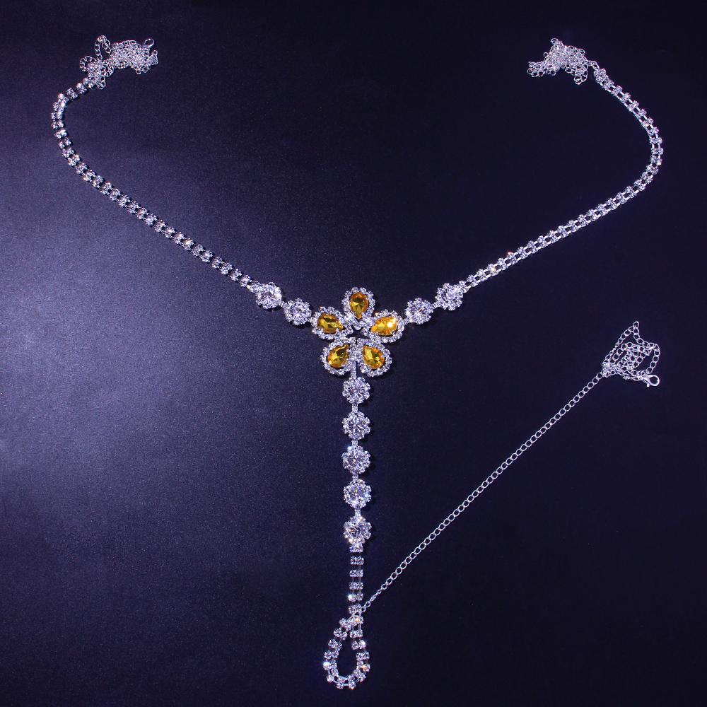 Stonefans Sexy Woman Fashion R - Body Jewelry Harness บทวิจารณ์และราคา