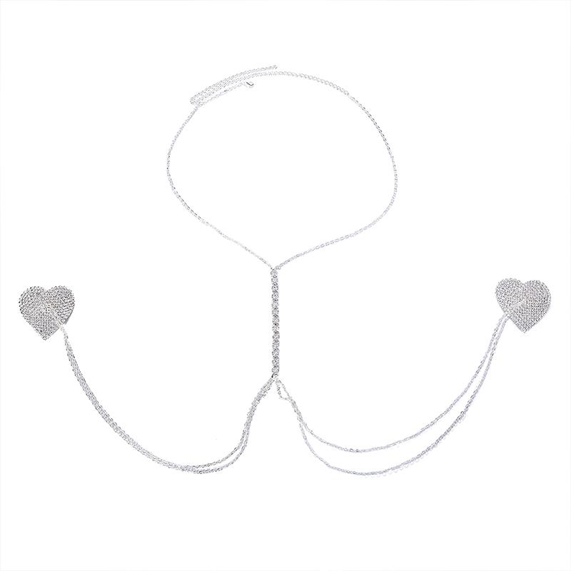 Stonefans Sexy Bikini Cross Rh - Body Jewelry Harness บทวิจารณ์และราคา