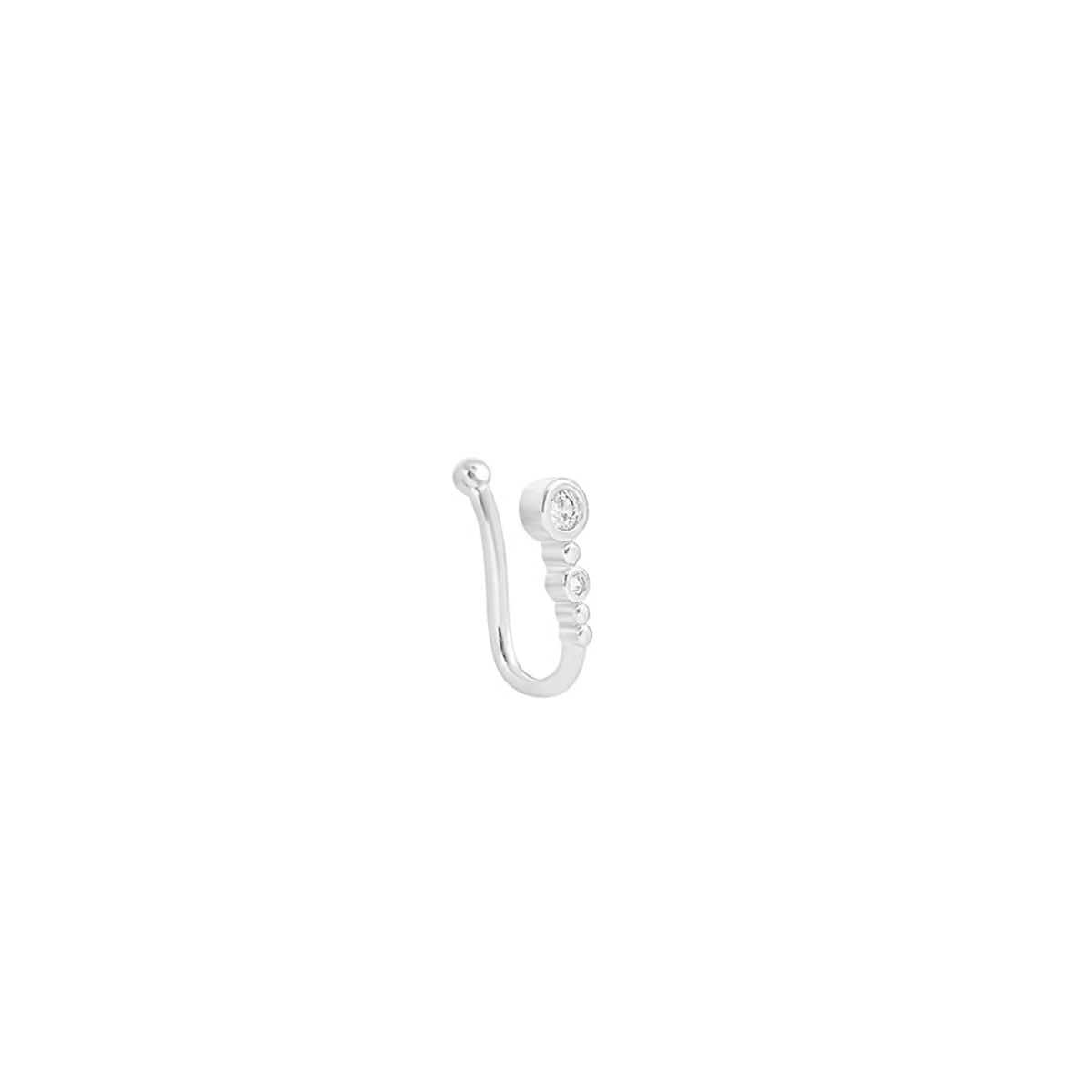1pc U-Shape Non-Piercing Nose  - Body Jewellery บทวิจารณ์และราคา