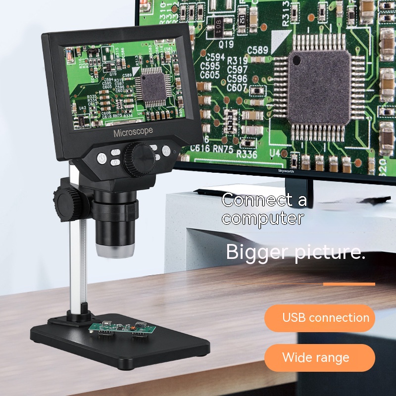 5.5 Inch Digital Microscope 10 - Body Jewelry Repair บทวิจารณ์และราคา