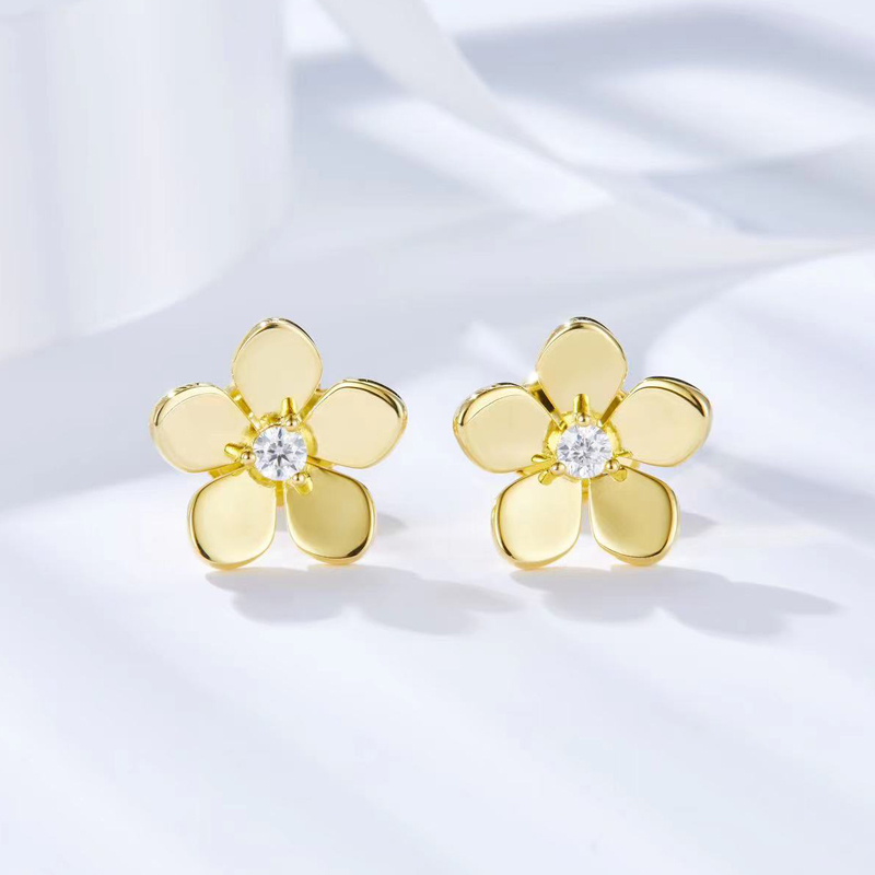 DEZO Yellow Gold Plated 925 St - Body Jewelry Diamond บทวิจารณ์และราคา