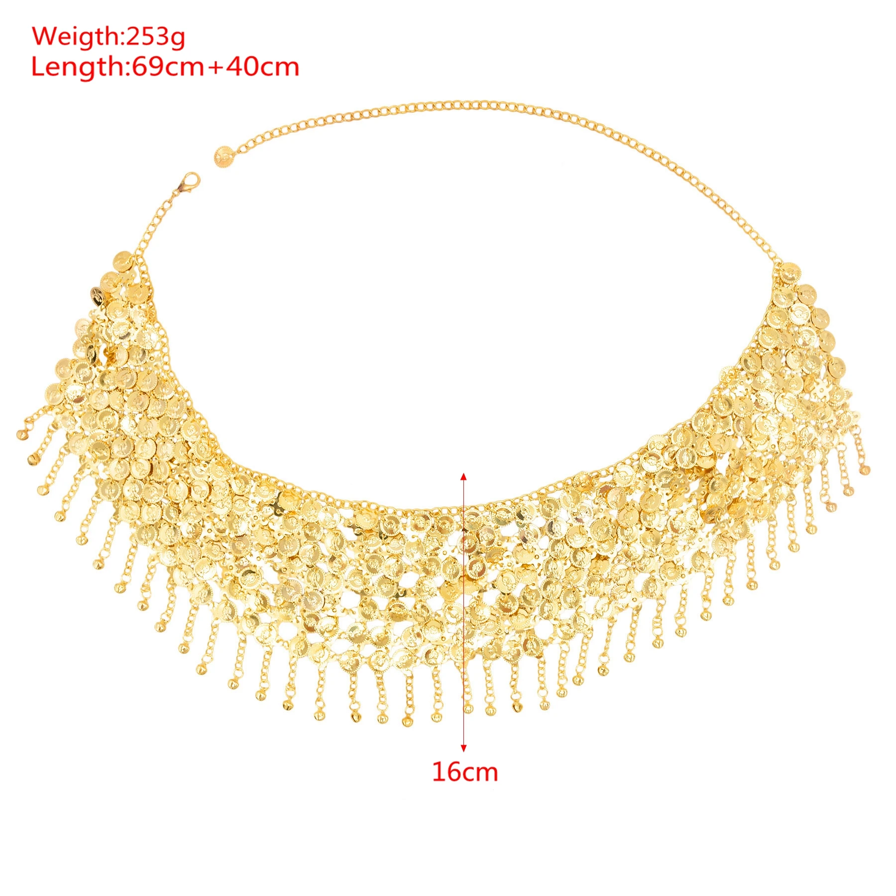 Shamty Belly Chains Jewelry Sq - Body Jewelry Gold บทวิจารณ์และราคา
