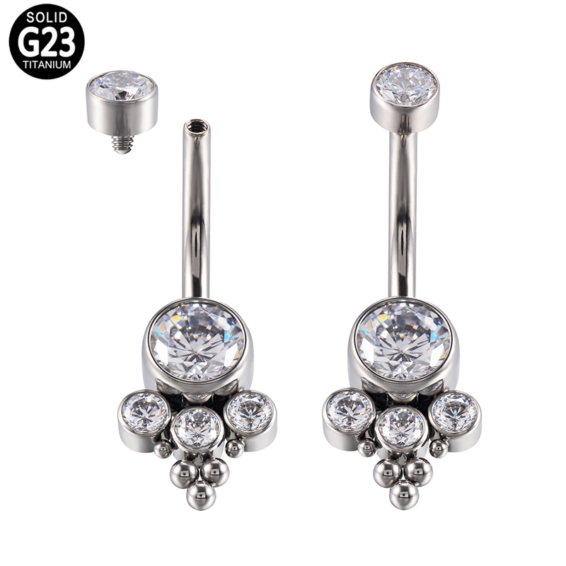 G23 Titanium Internally Thread - Body Jewellery บทวิจารณ์และราคา