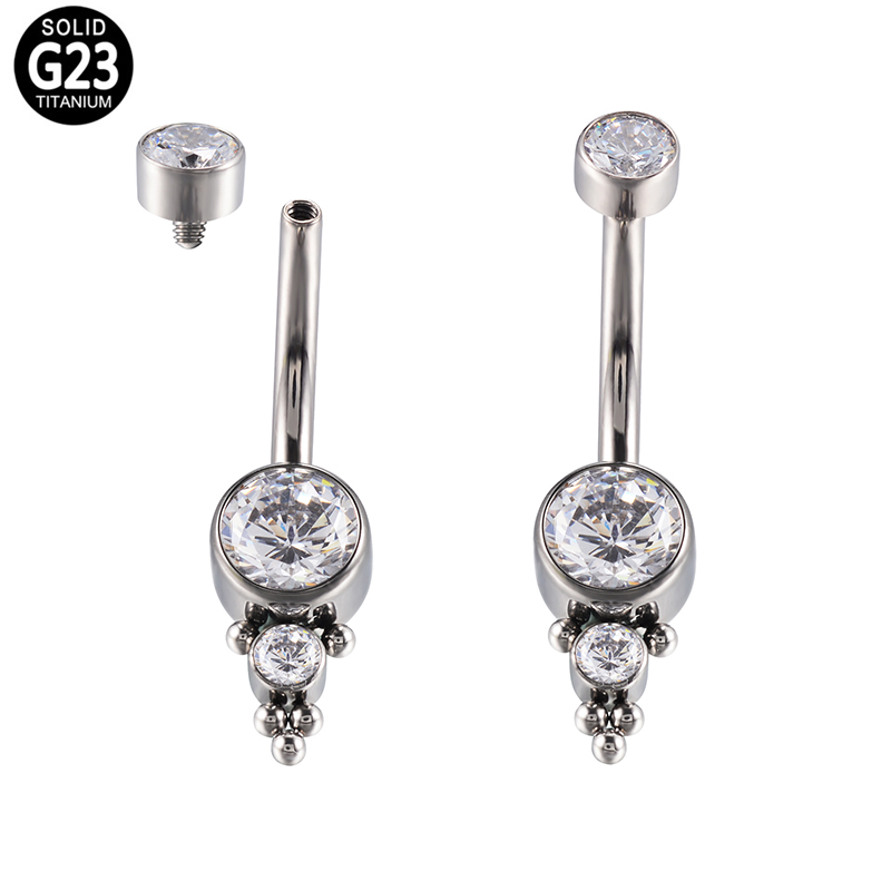 G23 Titanium Internally Thread - Body Jewellery บทวิจารณ์และราคา