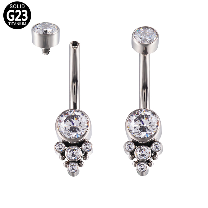 G23 Titanium Internally Thread - Body Jewellery บทวิจารณ์และราคา