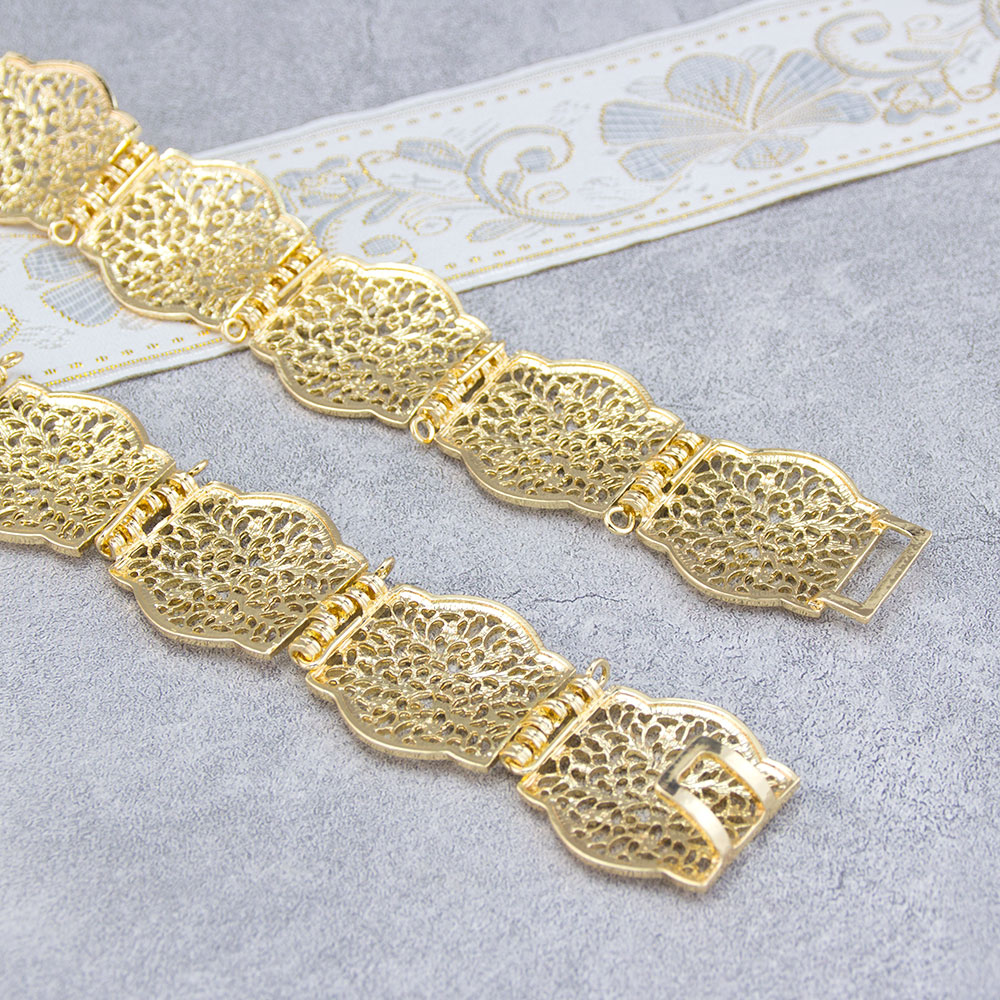 Chic Morocco Caftan Belt For W - Body Jewelry Gold บทวิจารณ์และราคา