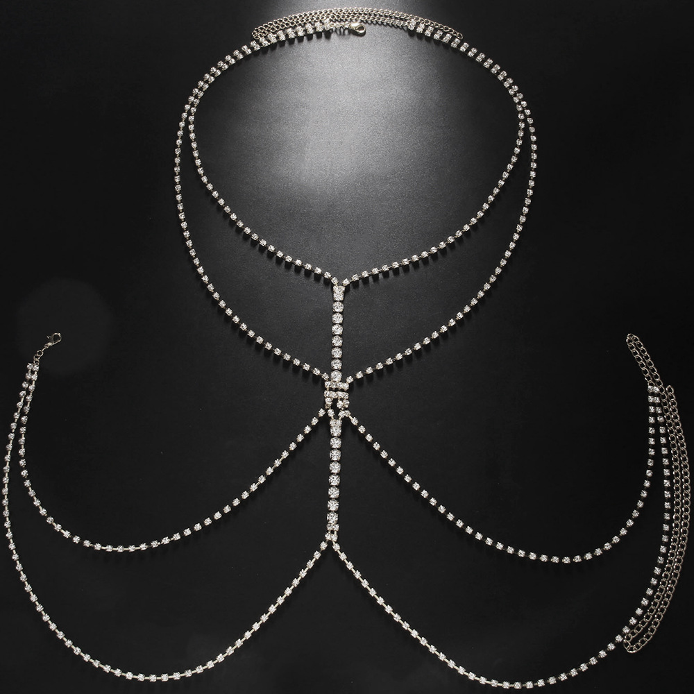 Gold Silver Plated Alloy Round - Body Jewelry Harness บทวิจารณ์และราคา