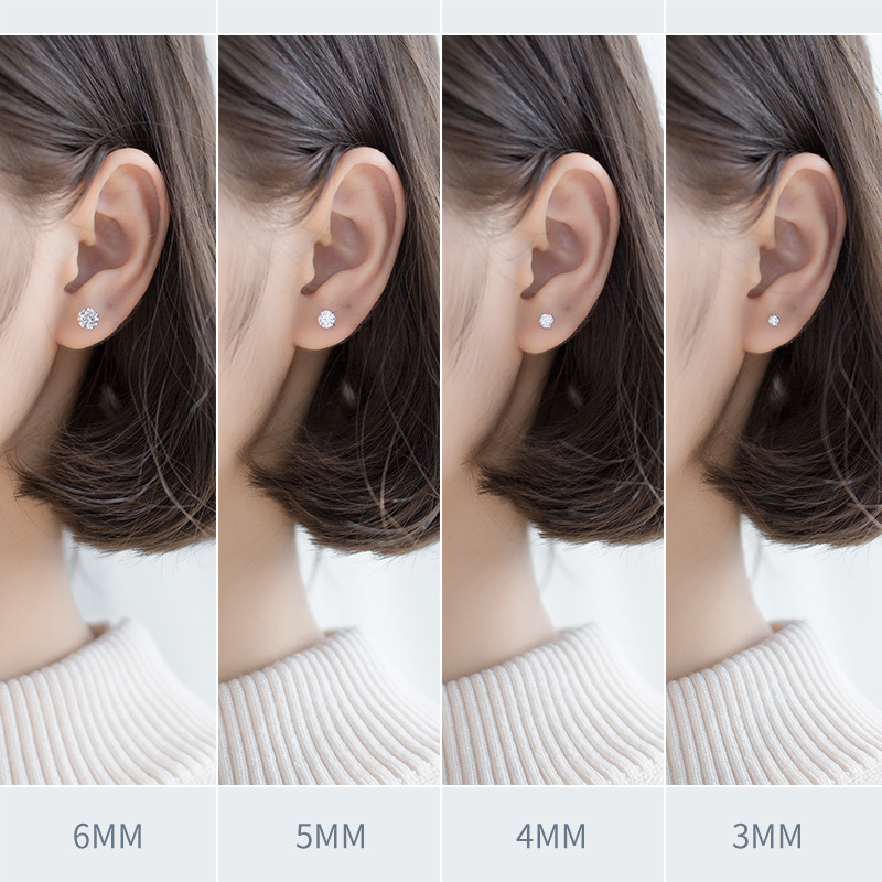 Moissanite D Color Total 0.6ct - Body Jewelry Diamond บทวิจารณ์และราคา