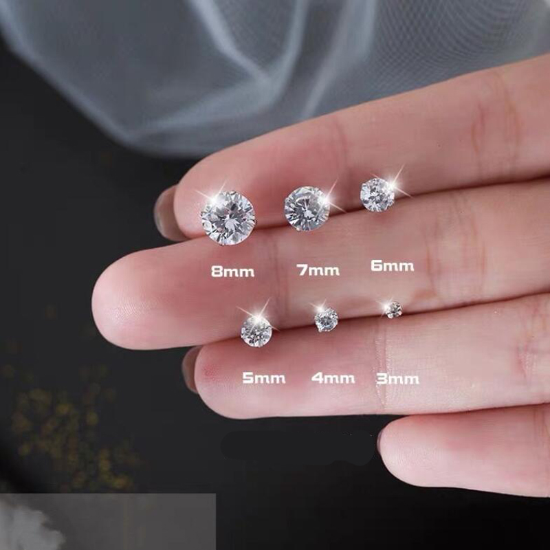 Moissanite D Color Total 0.6ct - Body Jewelry Diamond บทวิจารณ์และราคา