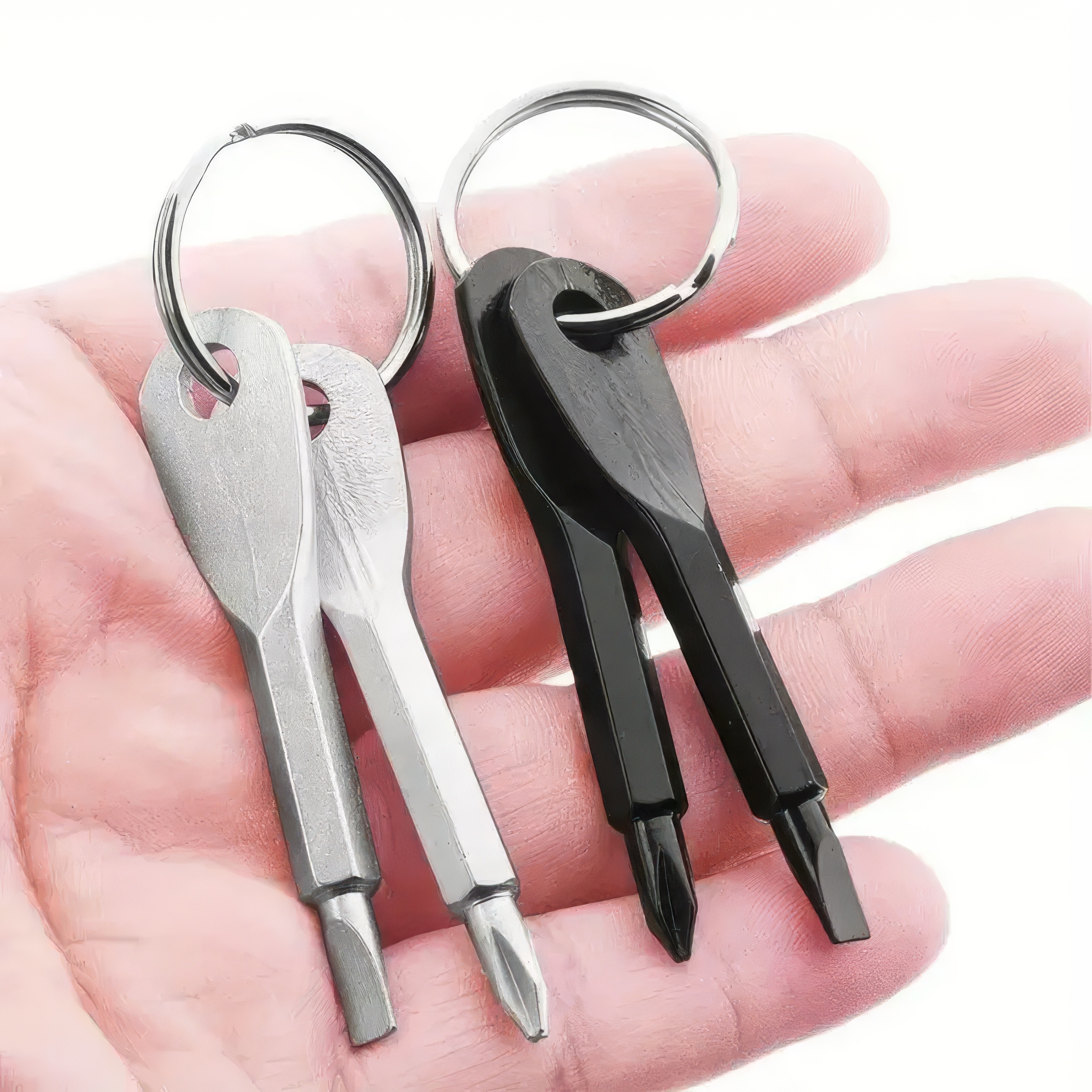 2 Keychain Screwdrivers in Bla - Body Jewelry Repair บทวิจารณ์และราคา