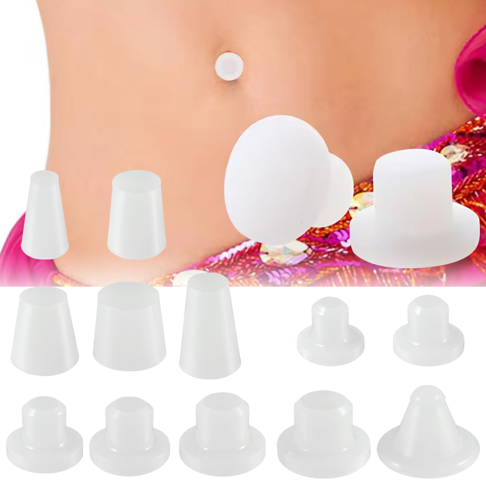 1-50PCS Silicone Belly Button  - Body Jewelry Repair บทวิจารณ์และราคา