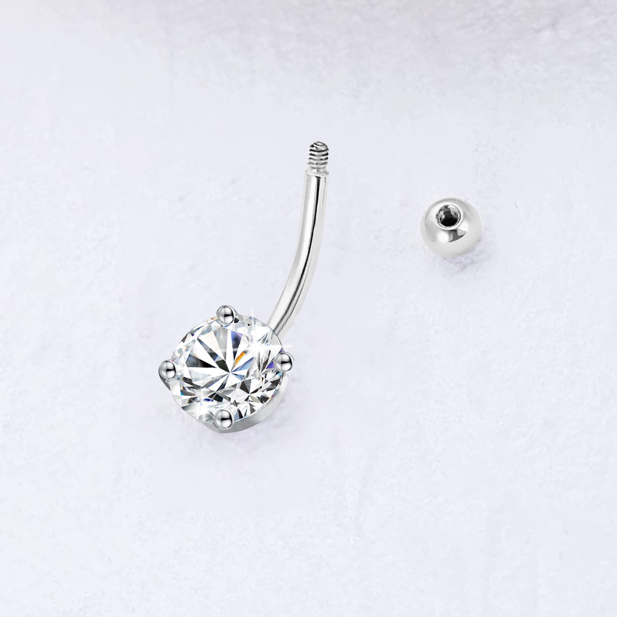Szjinao 0.3ct To 3ct Moissanit - Body Jewelry On Sale บทวิจารณ์และราคา