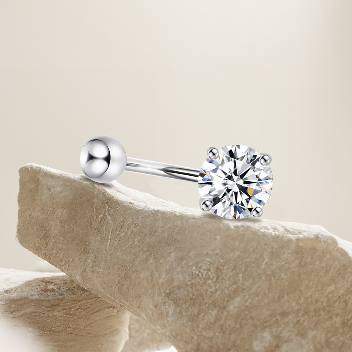 Szjinao 0.3ct To 3ct Moissanit - Body Jewelry On Sale บทวิจารณ์และราคา