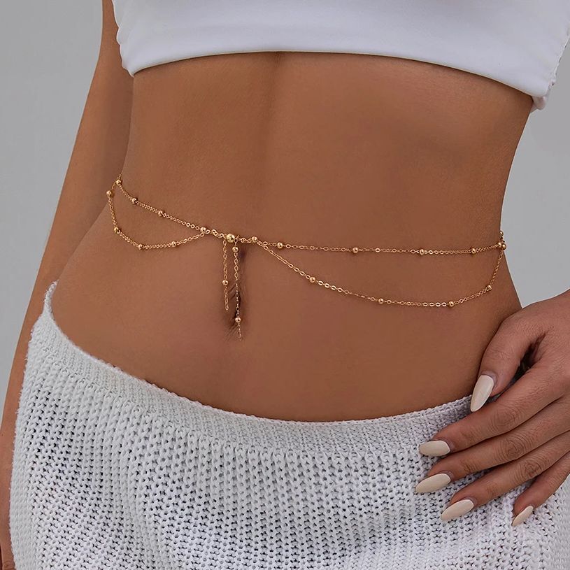 KunJoe Multilayer Gold Color T - Body Jewelry Gold บทวิจารณ์และราคา