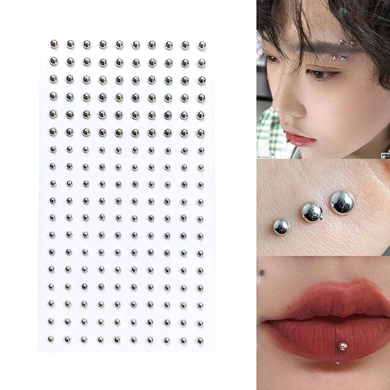 Diamond Sticker Fake Nose Stud - Body Jewelry Diamond บทวิจารณ์และราคา