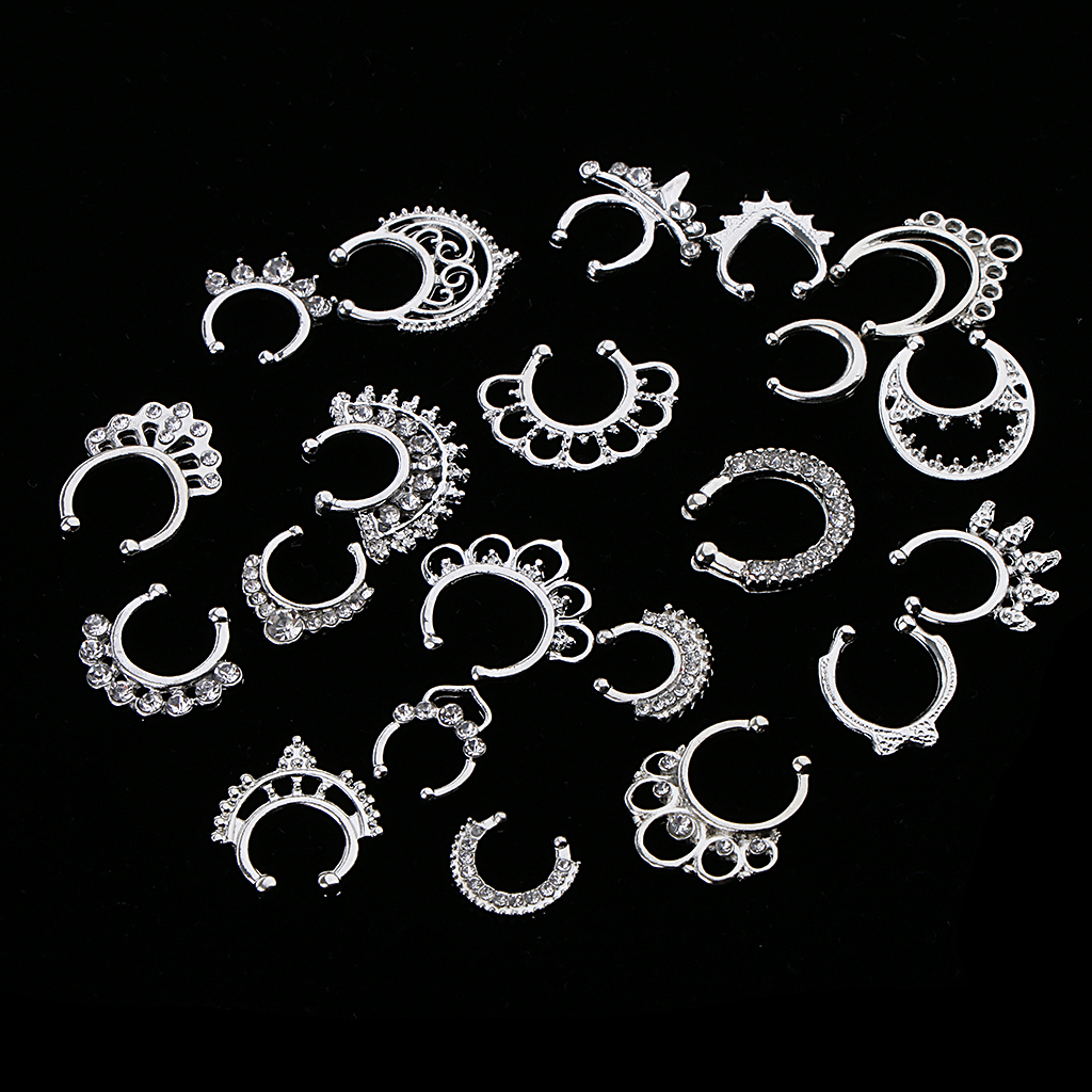 Hot Sale 21/3PCS Nose Fake Sep - Body Jewelry On Sale บทวิจารณ์และราคา