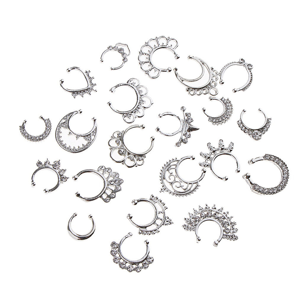 Hot Sale 21/3PCS Nose Fake Sep - Body Jewelry On Sale บทวิจารณ์และราคา