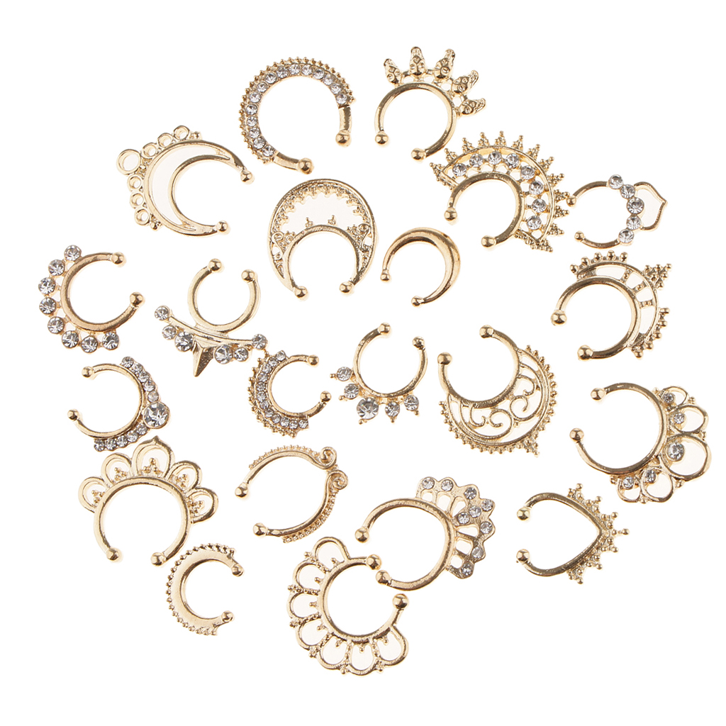 Hot Sale 21/3PCS Nose Fake Sep - Body Jewelry On Sale บทวิจารณ์และราคา