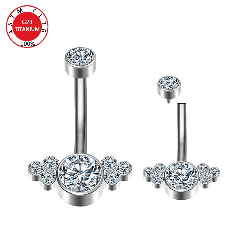 G23 Titanium Premium Gem Stone - Body Jewellery บทวิจารณ์และราคา