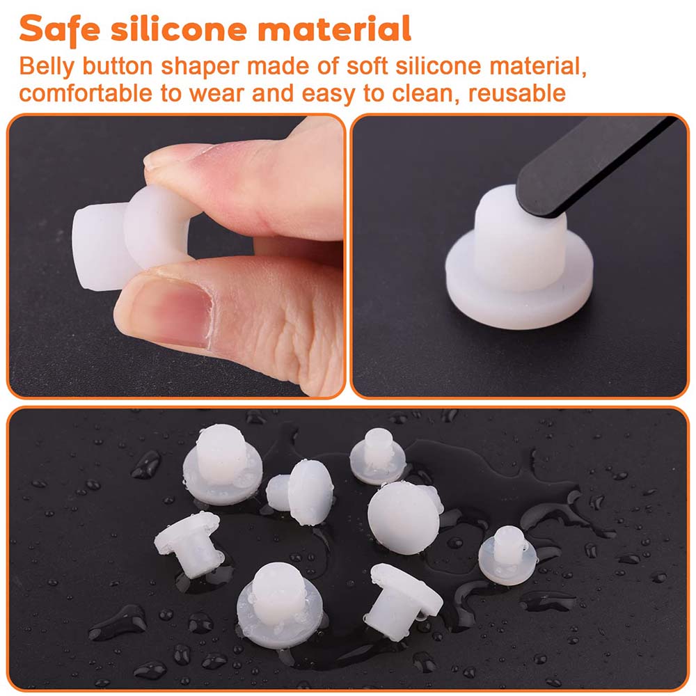 1PC Silicone Belly Button Plug - Body Jewelry Repair บทวิจารณ์และราคา